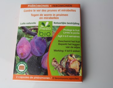 Phéromones PrestoBio contre le ver des prunes et mirabelles