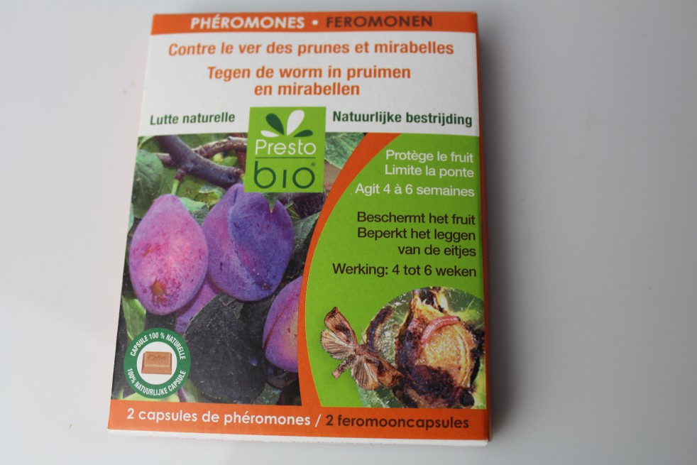 Phéromones PrestoBio contre le ver des prunes et mirabelles