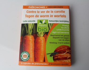 Phéromones contre le ver de la carotte