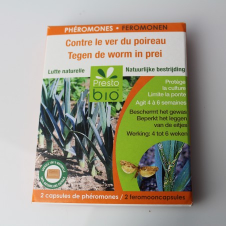 Phéromones contre le ver du poireau