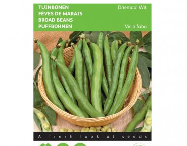 Tuinbonen driemaal wit