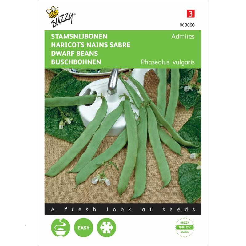 Semences Haricot sabre nain Admires - Phaseolus vulgaris