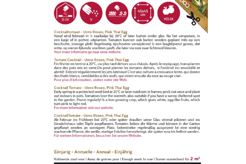 Tomate cocktail Pink Thai Egg Tomate cocktail Pink Thai Egg