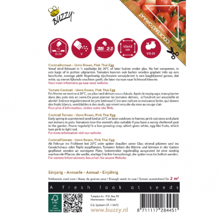 Cocktail tomato Pink Thai Egg