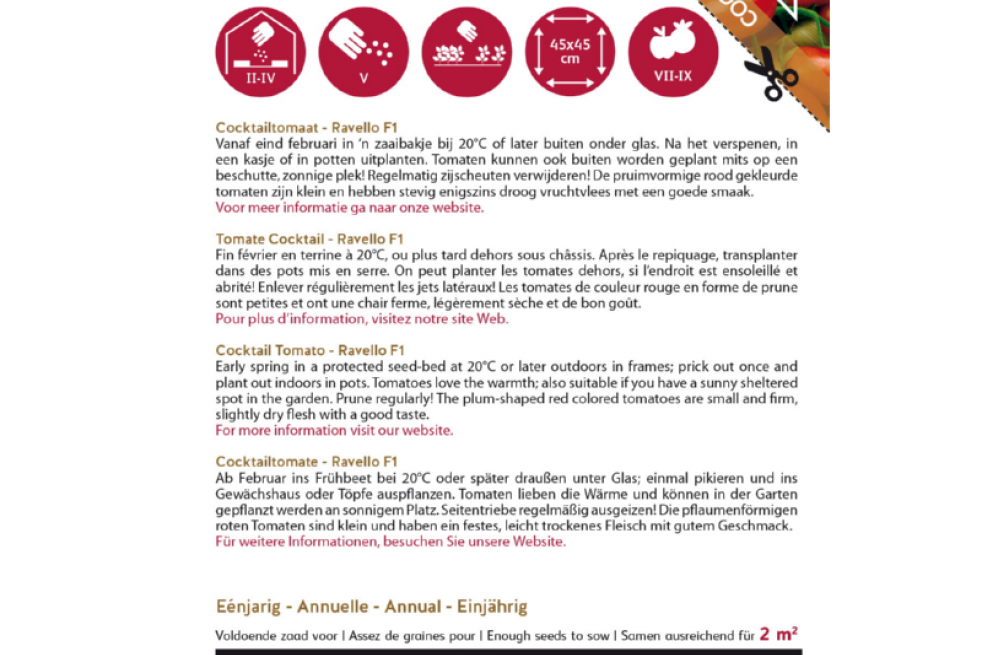 Tomate cocktail Ravello Tomate cocktail Ravello