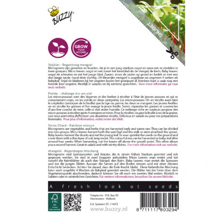 Swiss Chard - Rainbow mixture