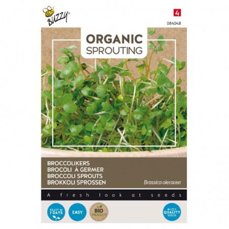 Broccoli to sprout, organic