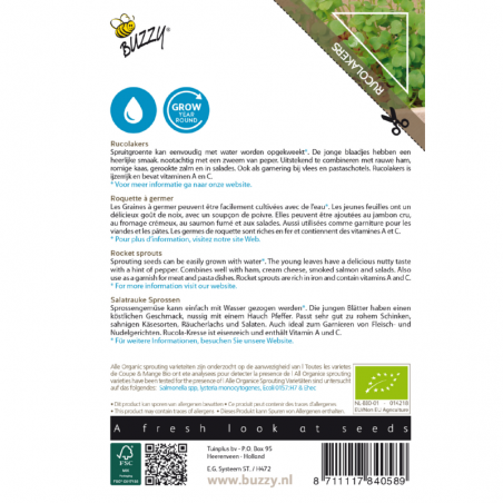 Roquette à germer BIO