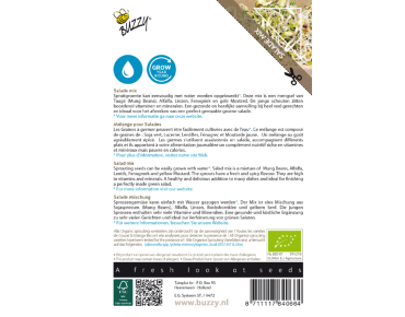 Salade mix om te ontspruiten, BIO