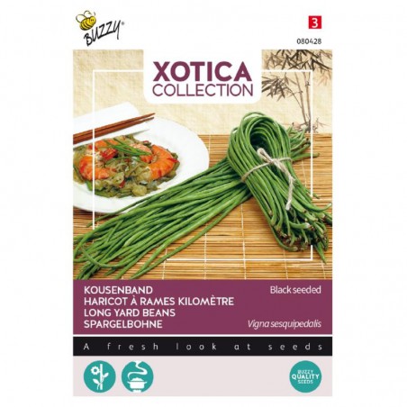 Zaden Kousenband, Katjang Pandjang - Vigna sesquipedalis