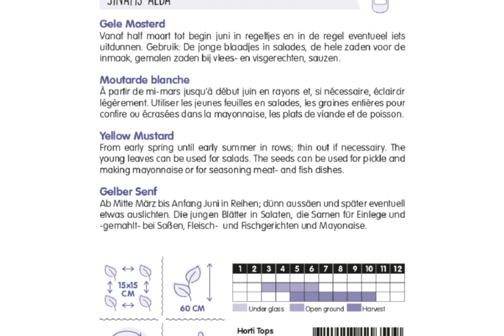 Gele Mosterd Gele Mosterd