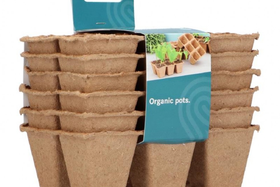 Pots biodégradables Ø 6cm (24 pièces)