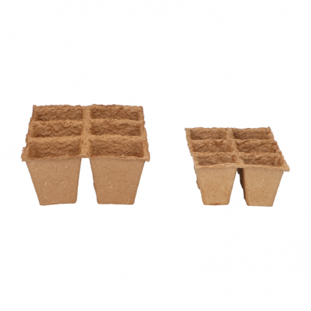 Pots biodégradables Ø 6cm (24 pièces)
