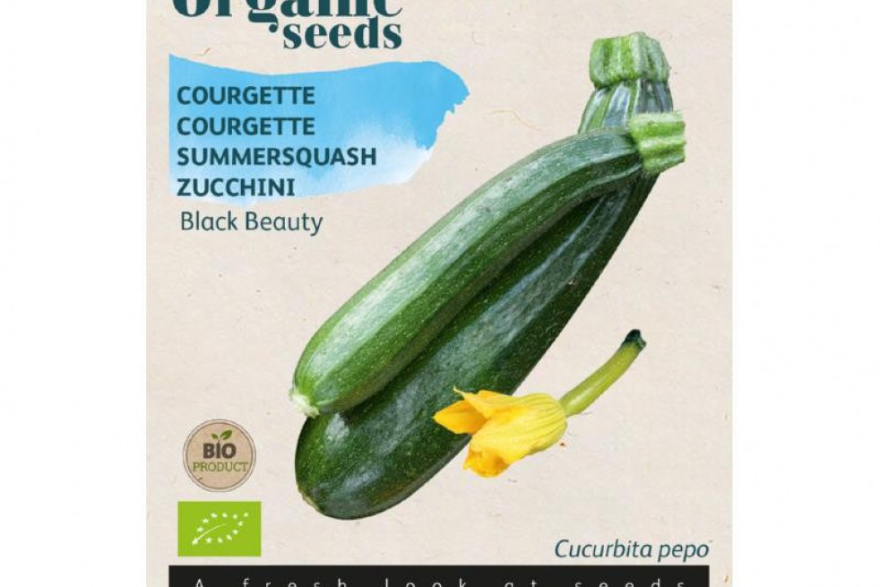Black Beauty biologisch Courgette