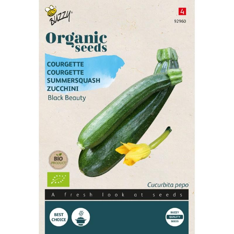 Black Beauty Courgette BIO