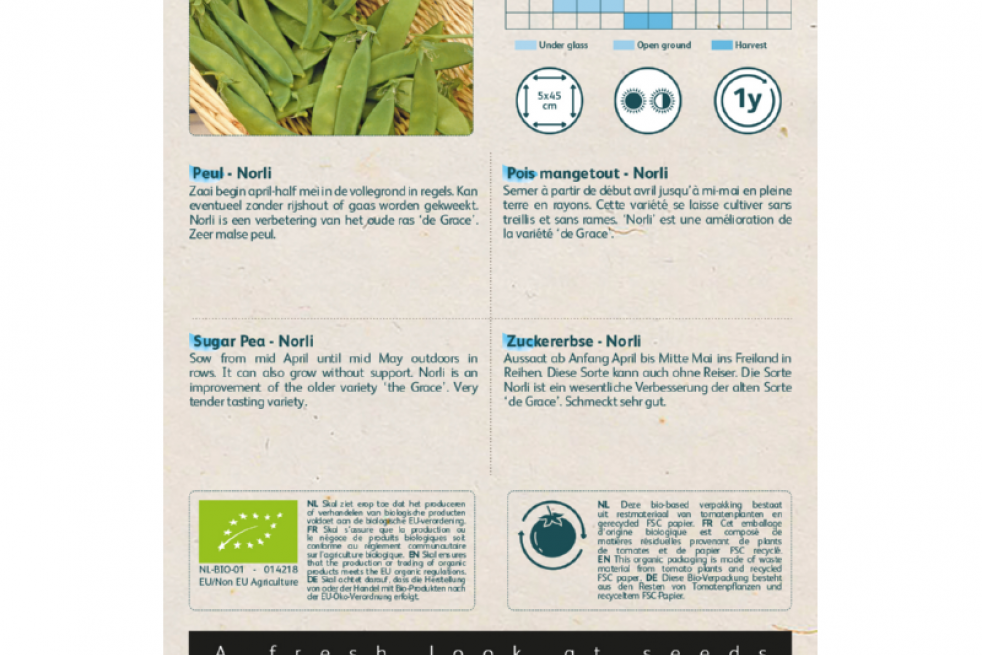 Pois mangetout Norli BIO Pois mangetout Norli BIO
