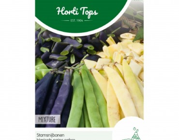 Flat podded dwarf beans...