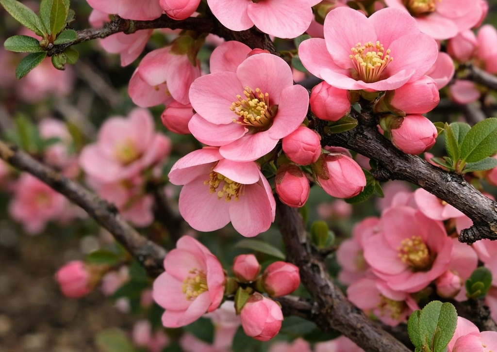 Japanse sierkwee Pink Lady - Chaenomeles superba Pink Lady