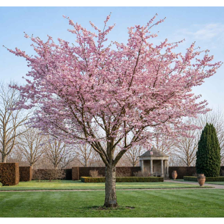 Rosa Winterkirsche Autumnalis – Prunus subhirtella 'Autumnalis Rosea' - Jardins du Monde be